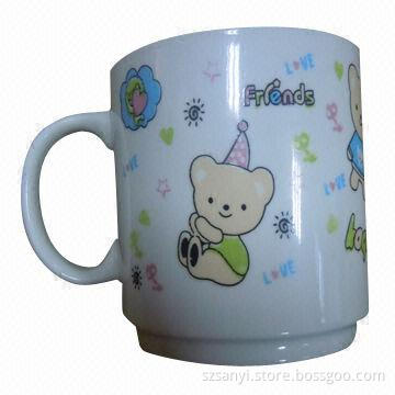 Porcelain Mug with Lovely Design, OEM Orders are Welcome